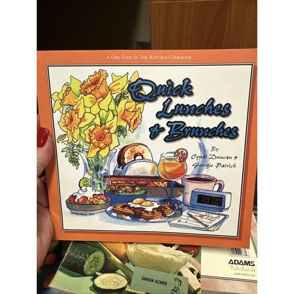 One Foot in the Kitchen Cookbooks Quick Lunches and Brunches by Georgie Patrick - Picture 1 of 6